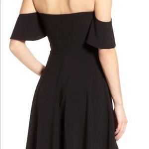 Off the shoulder LBD
